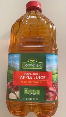 100% Apple Juice From Concentrate, Apple
