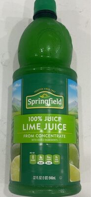Lime Juice From Concentrate, Lime
