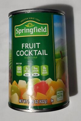 Fruit Cocktail In Heavy Syrup