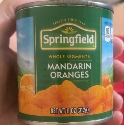 Whole Segments Mandarin Oranges In Light Syrup, Mandarin Oranges