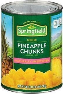 Pineapple Chunks In Pineapple Juice