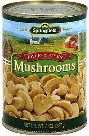Pieces & Stems Mushrooms