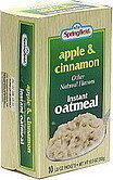 Apple & Cinnamon Instant Oatmeal, Apple & Cinnamon