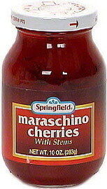 Maraschino Cherries With Stems