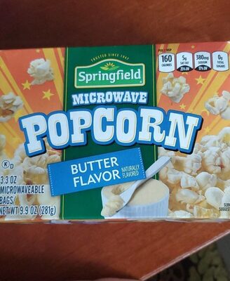 Butter Flavor Microwave Popcorn, Butter