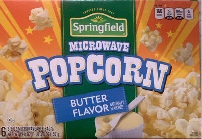 Butter Flavor Microwave Popcorn, Butter