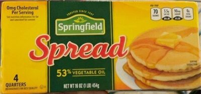 53% Vegetable Oil Spread, Vegetable Oil
