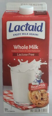 Lactose Free Whole Milk