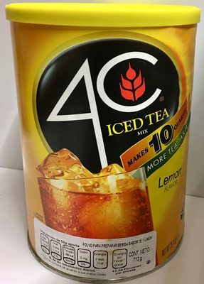 Lemon Iced Tea Mix, Lemon
