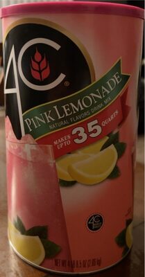 Pink Lemonade Drink Mix, Pink Lemonade