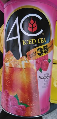 Raspberry Flavor Iced Tea Mix, Raspberry