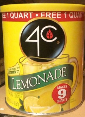 Lemonade Drink Mix, Lemonade