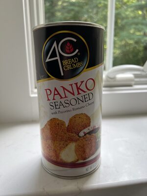 Seasoned With Pecorino Romano Cheese Panko Bread Crumbs, Seasoned