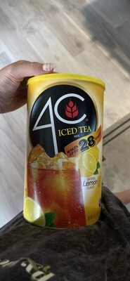 Natural Lemon Flavor Iced Tea Mix, Lemon