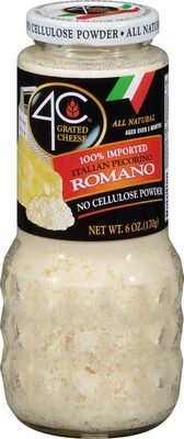 Italian Pecorino Romano Grated Cheese, Italian Pecorino Romano