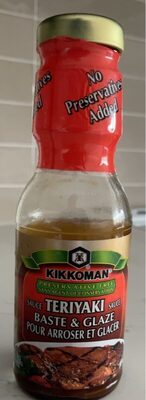 Teriyaki Sauce Baste & Glaze, Teriyaki