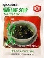 Kikkoman, Instant Wakame Seaweed Soup
