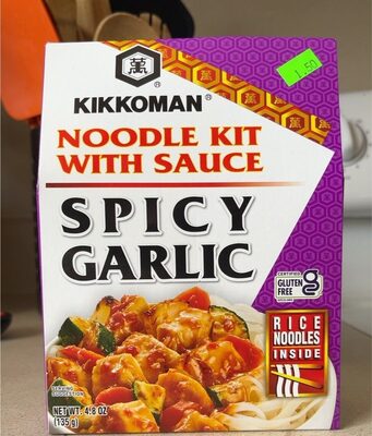 Spicy Garlic Noodle Kit With Sauce, Spicy Garlic