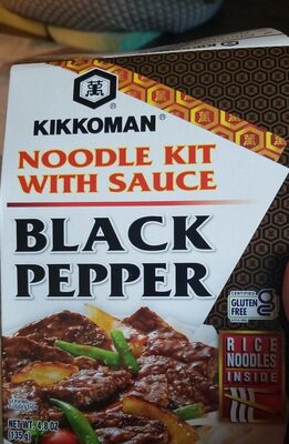 Black Pepper With Sauce Noodle Kit, Black Pepper