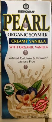 Creamy Vanilla Organic Soymilk, Creamy Vanilla