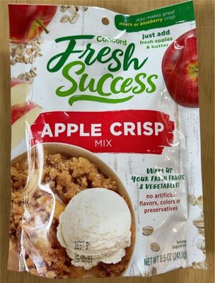 Concord Fresh Success Apple Crisp Mix, 8.5 Oz, Apple