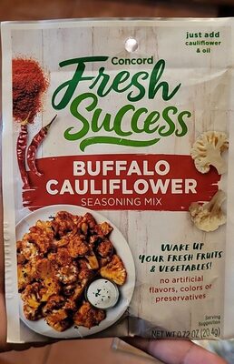 Buffalo Cauliflower Seasoning Mix, Buffalo Cauliflower