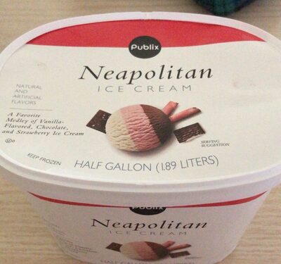 Neapolitan A Favorite Medley Of Vanilla- Flavored, Chocolate, And Strawberry Ice Cream, Neapolitan