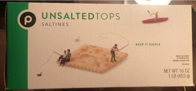 Unsalted Tops Saltines, Unsalted Tops