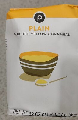Plain Enriched Yellow Cornmeal, Plain