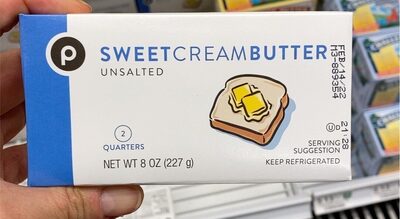 Unsalted Sweetcreambutter, Unsalted