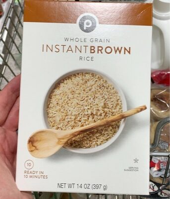 Whole Grain Instant Brown Rice, Whole Grain