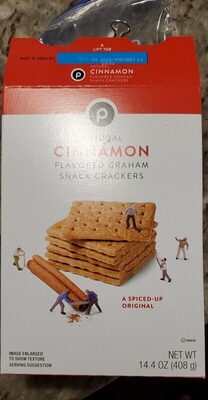 Cinnamon Flavored Graham Snack Crackers, Cinnamon