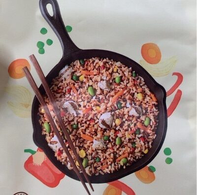 Chicken Organic Fried Rice White Chicken Meat With Rice And Quinoa Blend And Vegetables Skillet Meal, Chicken