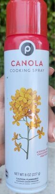 Canola Cooking Spray, Canola
