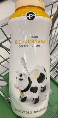 Non-Dairy Rich & Creamy Coffee Creamer, Rich & Creamy