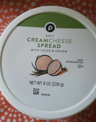 Soft Cream Cheese Spread With Chive & Onion, Chive & Onion