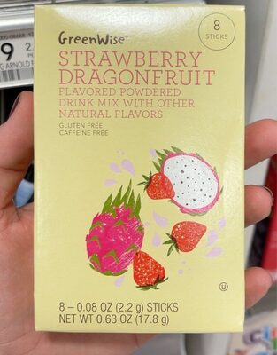 Strawberry Dragonfruit Flavored Powdered Drink Mix, Strawberry Dragonfruit