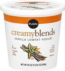 Vanilla Blended Flavored Low Fat Yogurt, Vanilla