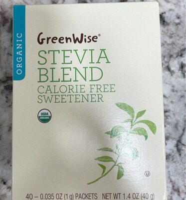 Stevia Blend Organic Calorie Free Sweetener, Stevia Blend