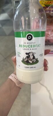 2% Reduced Fat Milk
