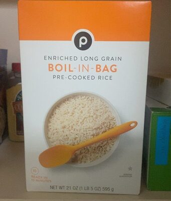 Boil-In-Bag Enriched Long Grain Pre-Cooked Rice