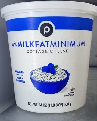 4% Milk Fat Minimum Cottage Cheese