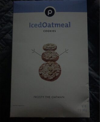 Cookies, Iced Oatmeal