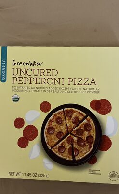 Uncured Pepperoni Pizza, Uncured Pepperoni