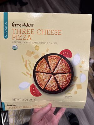 Orgainc Pizza, Three Cheese