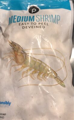 Easy To Peel Deveined Medium Shrimp