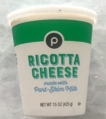 Ricotta Cheese Made With Part-Skim Milk, Ricotta
