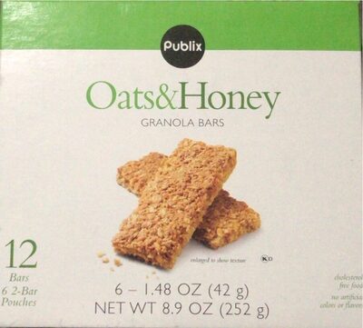 Oats & Honey Granola Bars, Oats & Honey