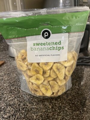 Sweetened Banana Chips, Sweetened