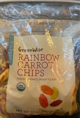 Rainbow Carrot Chips, Rainbow Carrot